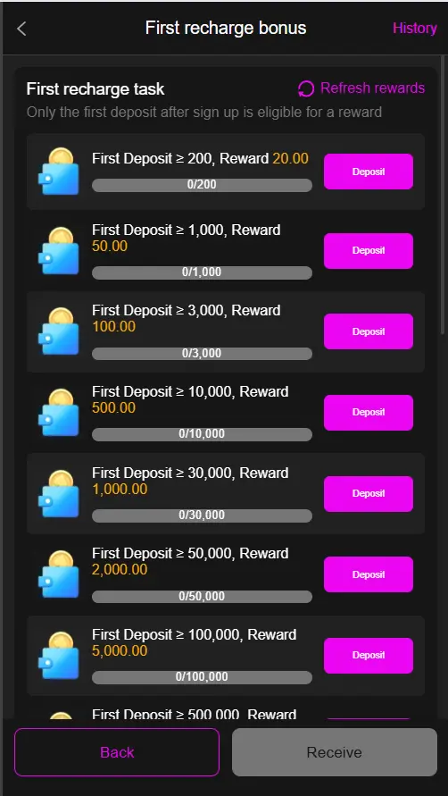 999v Game Recharge Bonus